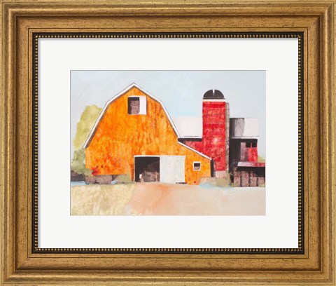 Framed Barn No. 3 Print