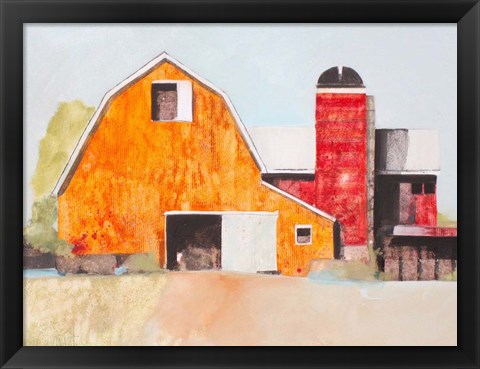 Framed Barn No. 3 Print