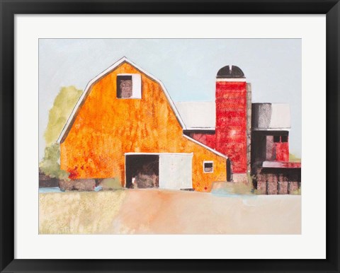 Framed Barn No. 3 Print