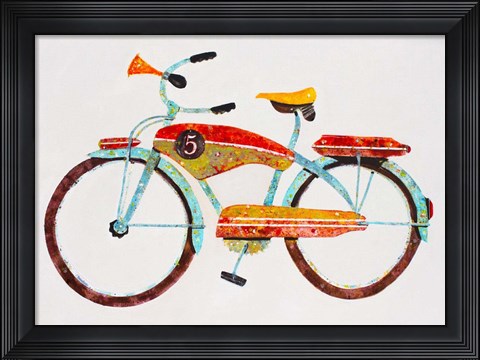 Framed Bike No. 5 Print