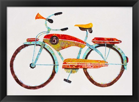 Framed Bike No. 5 Print