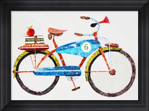 Framed Bike No. 6 Print