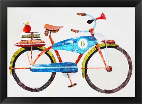 Framed Bike No. 6 Print