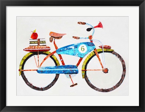 Framed Bike No. 6 Print