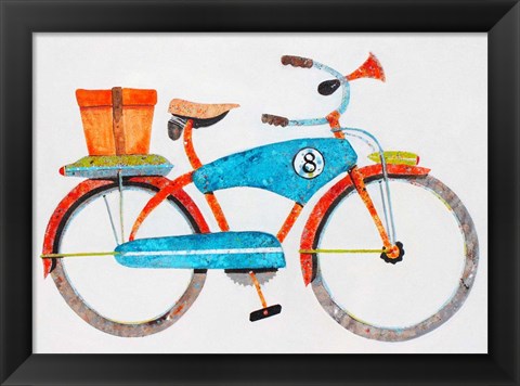 Framed Bike No. 8 Print