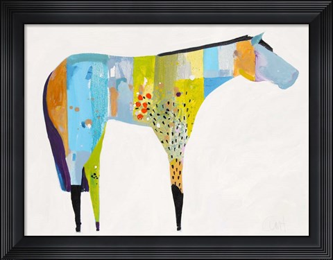 Framed Horse No. 27 Print