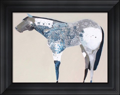 Framed Horse No. 34 Print
