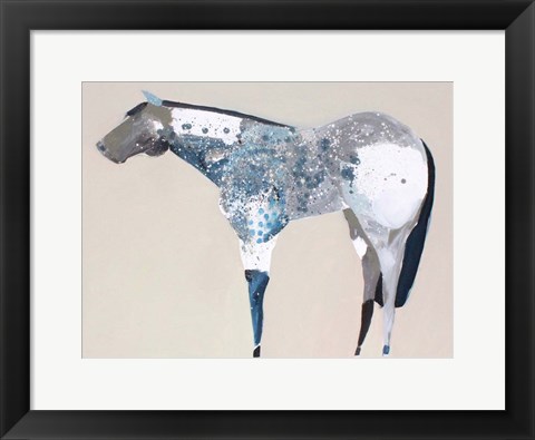 Framed Horse No. 34 Print