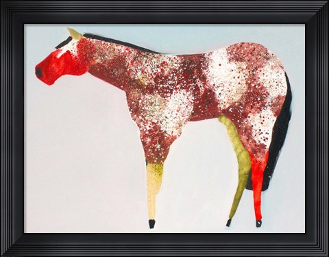 Framed Horse No. 39 Print