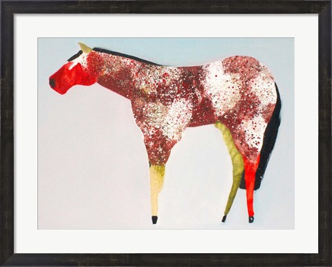 Framed Horse No. 39 Print