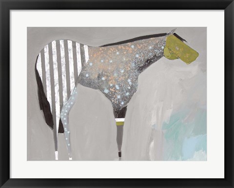 Framed Horse No. 63 Print