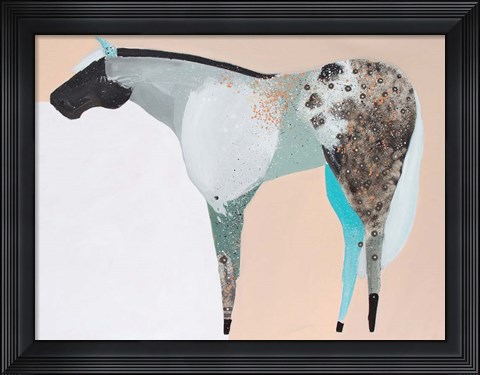 Framed Horse No. 65 Print