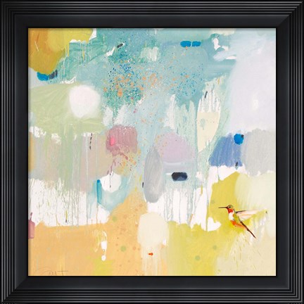 Framed Hummingbird at Home 2 Print