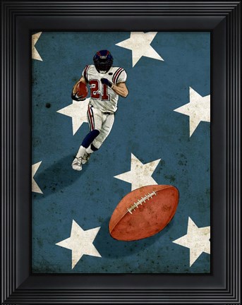 Framed American Sports: Football 2 Print