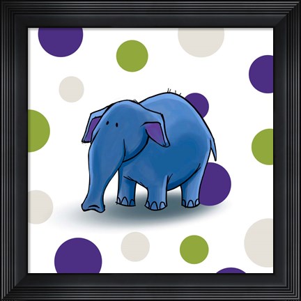 Framed Elephant Print