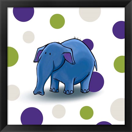 Framed Elephant Print
