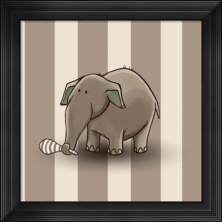 Framed Elephant Print
