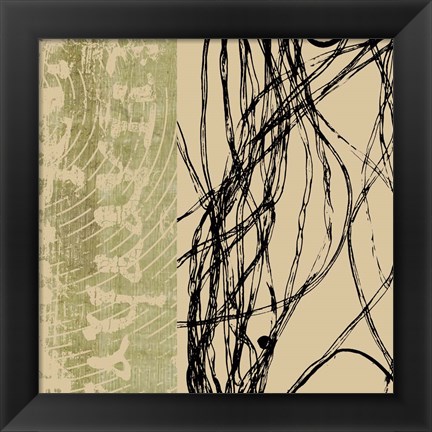 Framed Fibers 2 Print