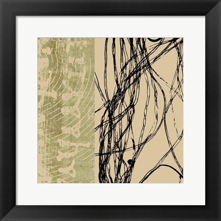 Framed Fibers 2 Print