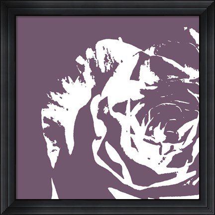 Framed Flower I Print