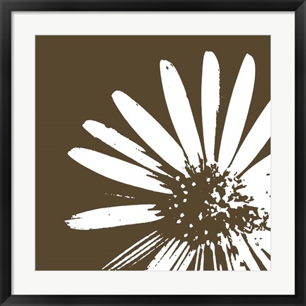 Framed Graphic Flower 2 Print