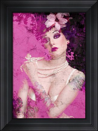 Framed I&#39;m Pink Print