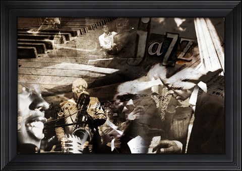 Framed Jazz Print