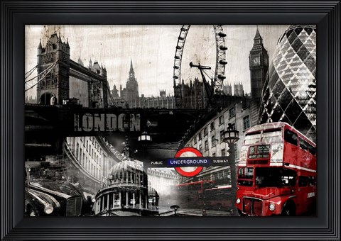 Framed London Print
