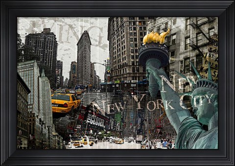 Framed New York Print