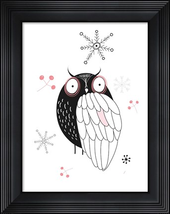 Framed Owl II Print