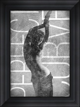 Framed Perfect Curve Print