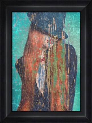 Framed Red Hair Print