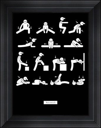 Framed Workout Print