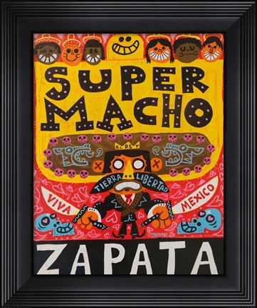 Framed El Mexicano Print