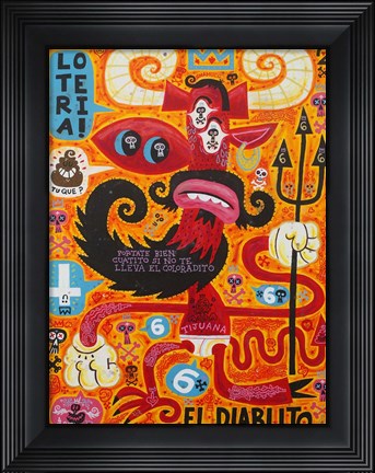 Framed Loteria! Print