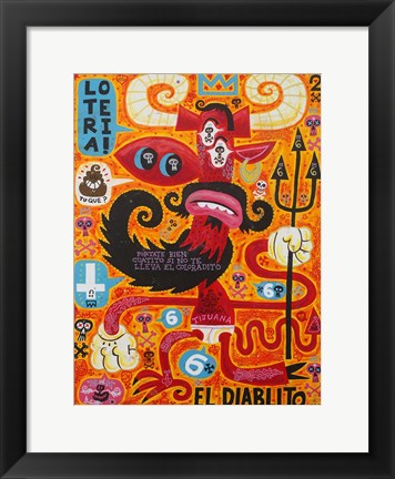 Framed Loteria! Print