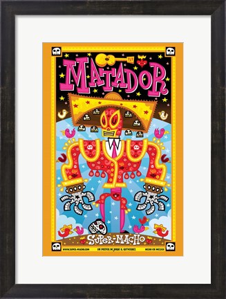 Framed Matador Print
