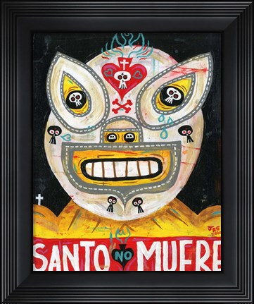 Framed Santo Print