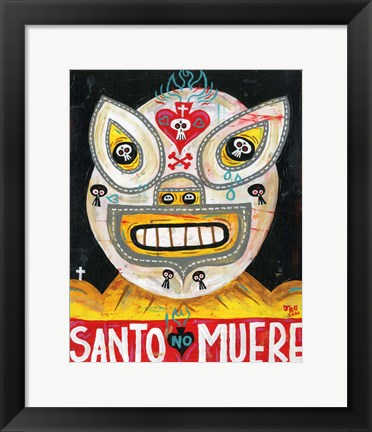 Framed Santo Print