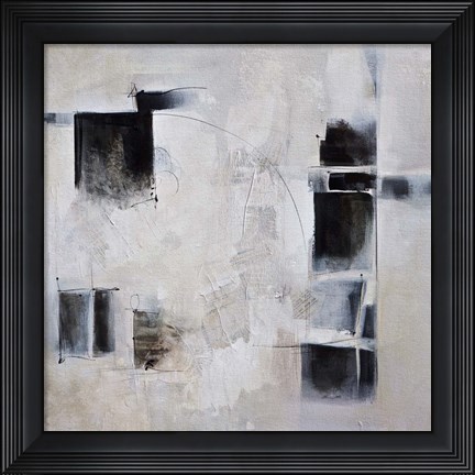 Framed Black and White and In Between Print