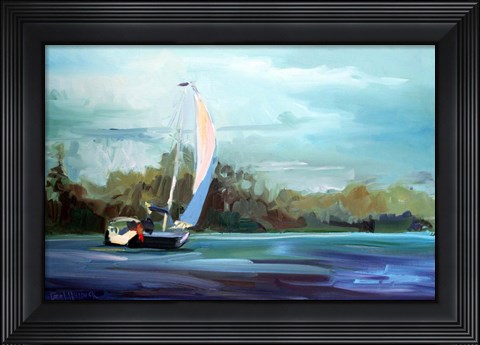 Framed Sailboat Print