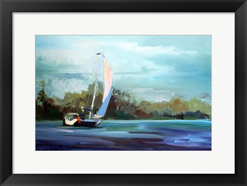 Framed Sailboat Print