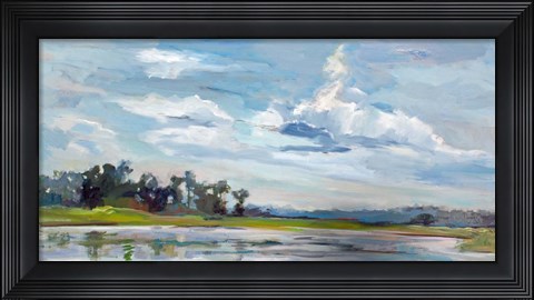 Framed Tree Reflections Print