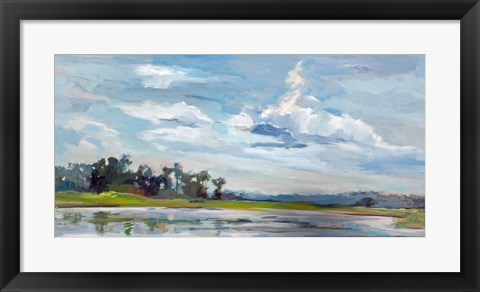 Framed Tree Reflections Print