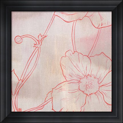 Framed Anemone I Print
