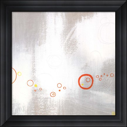 Framed Asteroids I Print