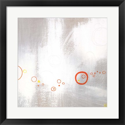 Framed Asteroids I Print