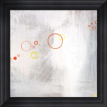 Framed Asteroids II Print