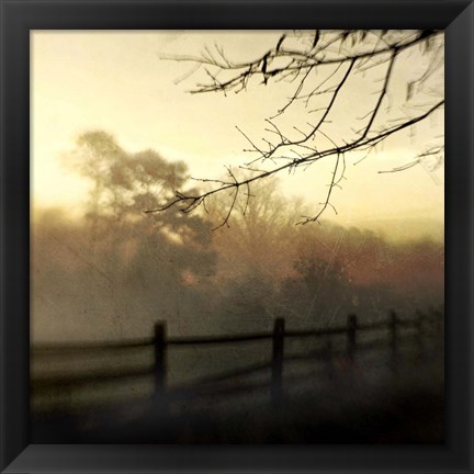 Framed At Dawn Print