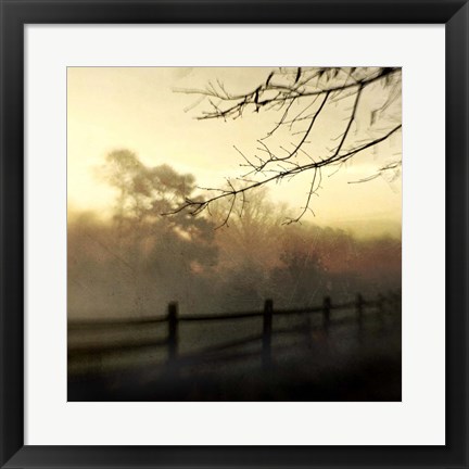 Framed At Dawn Print